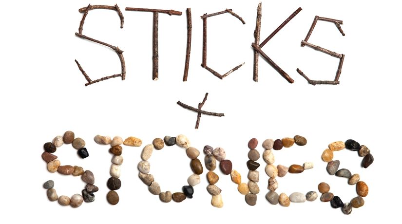 Image result for images of sticks and stones